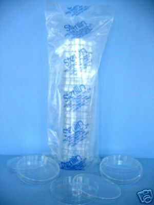 PLASTIC STERILE PETRI DISH UNVENTED 20/PK 90 X 15 mm  