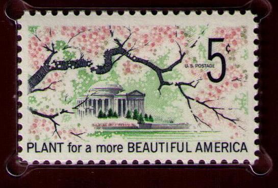 Cent Plant for a more Beautiful America Stamp  