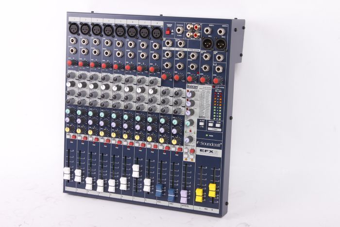 Soundcraft EFX 8 Channel Mixer Regular 886830329487  