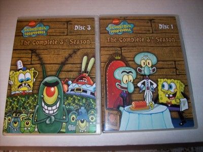   10 SPONGEBOB SQUAREPANTS DVD ASSORTED SEASON DVDs.L@@K  