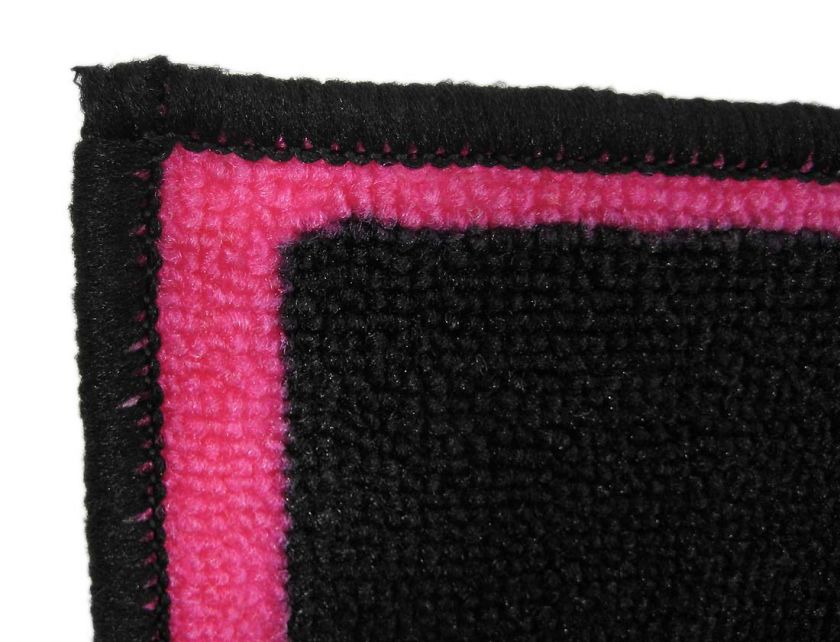 Hot Pink Harley Davidson 30` X 20` Tufted Area Rug  