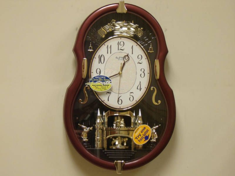 Viola Entertainer Rhythm Clock   18 tunes Musical  