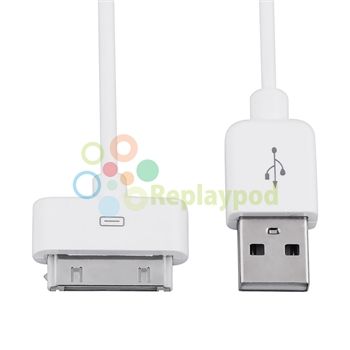 NOTE Cable through computer USB ports only charges iPad in Sleep Mood 