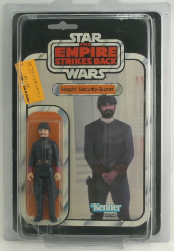 Star Wars ESB vintage BESPIN GUARD white figure 1980  