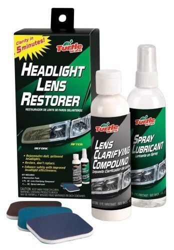 Turtle Wax T 240KT Headlight Lens Restorer Kit 074660002407  