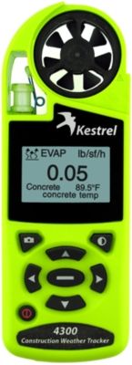   ® 4300 Concrete  Construction Weather Tracker 730650043002  