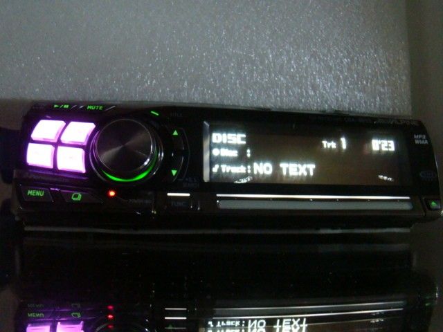   9855 IPOD TOUCH GLIDE CAR CD//WMA/XM PLAYER STEREO RECEIVER  